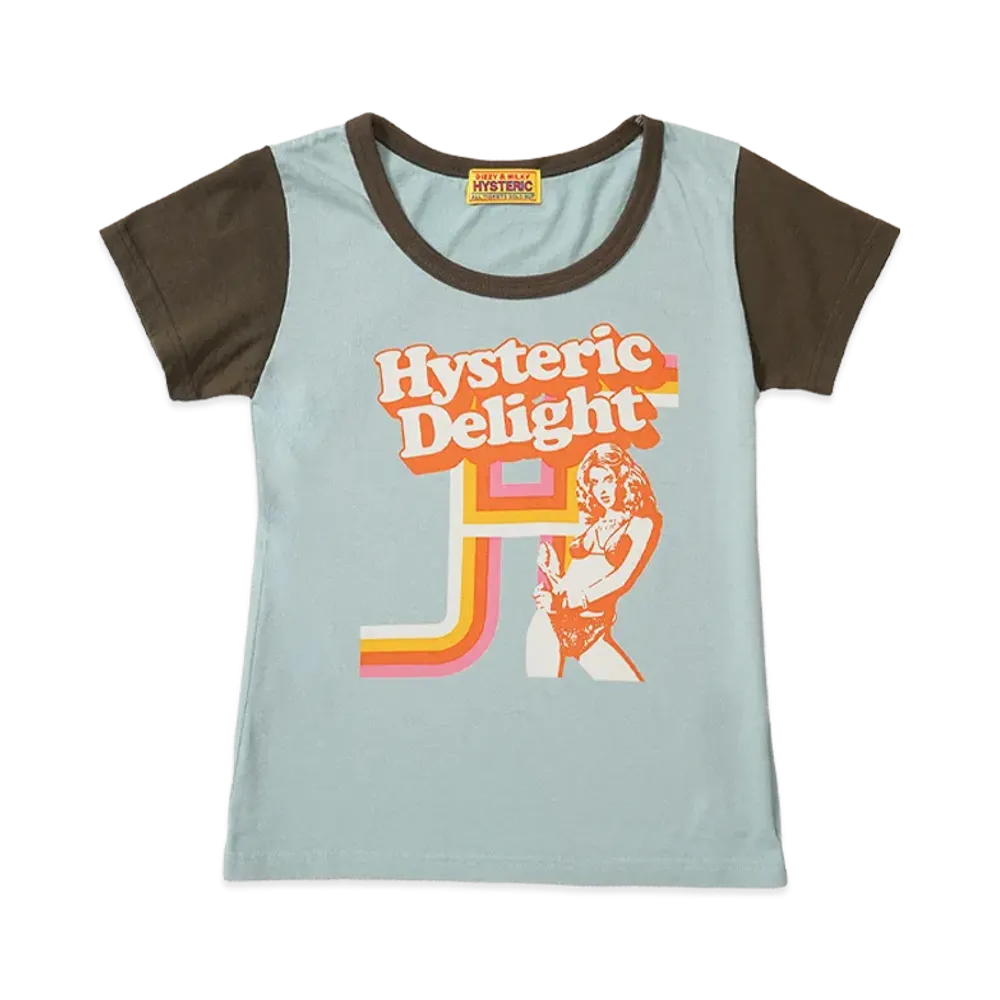 HYSTERIC GLAMOUR Women's Hysteric Delight Baby Tee "Green"