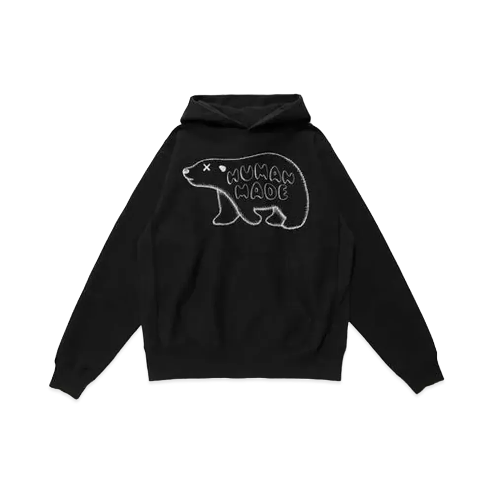 HUMAN MADE x KAWS HOODIE #2 "Black"