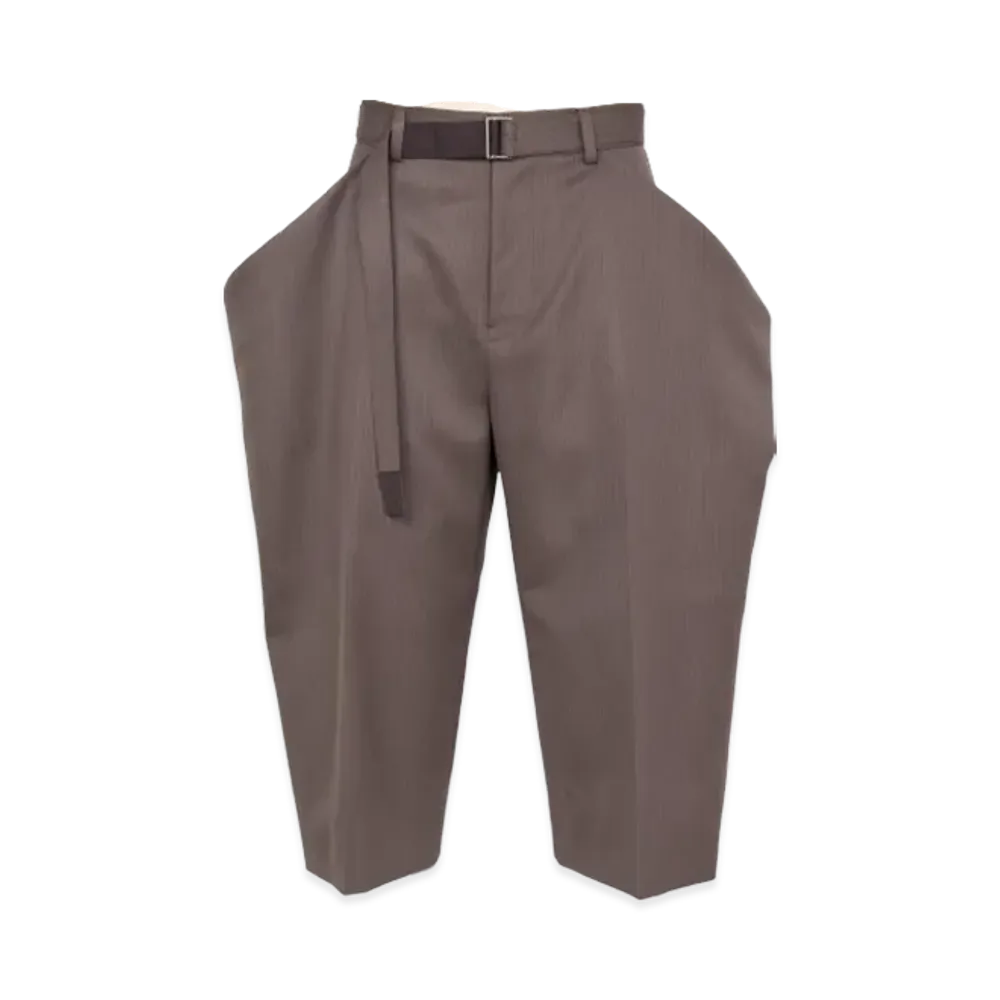sacai Doeskin Pants "Taupe"