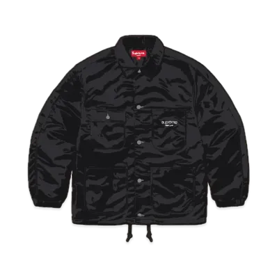 Supreme Nylon Chore Coat "Black"