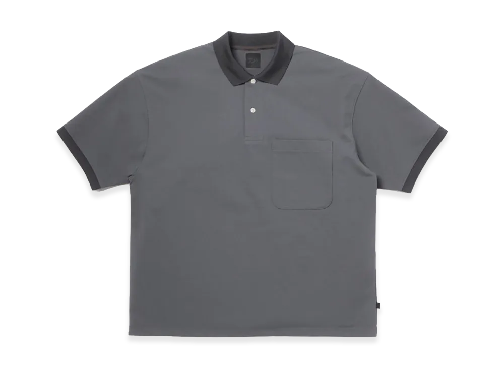 DAIWA PIER39 Women's Tech Polo Shirt S/S "Charcoal"