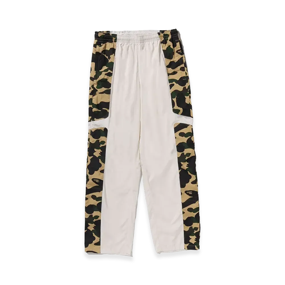 A BATHING APE Relaxed Fit Track Pants "Yellow"