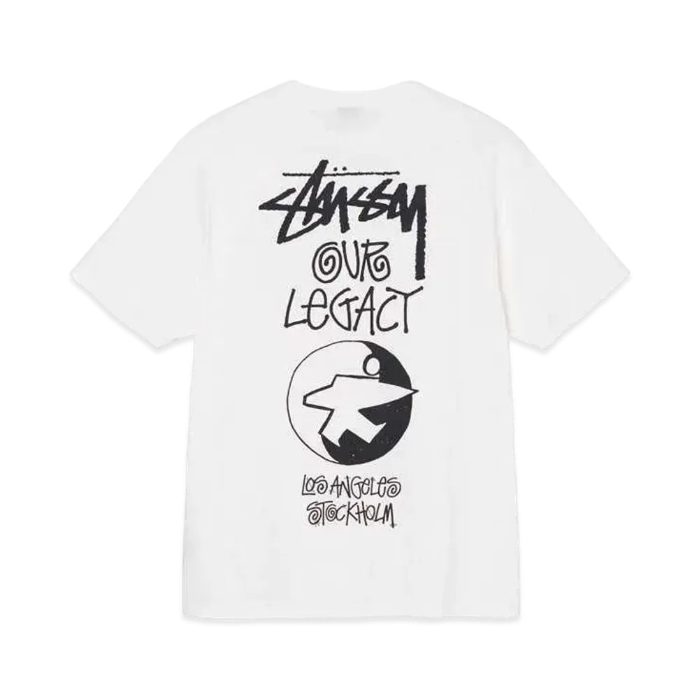 Stussy x OUR LEGACY SURFMAN PIG. DYED TEE "Natural"