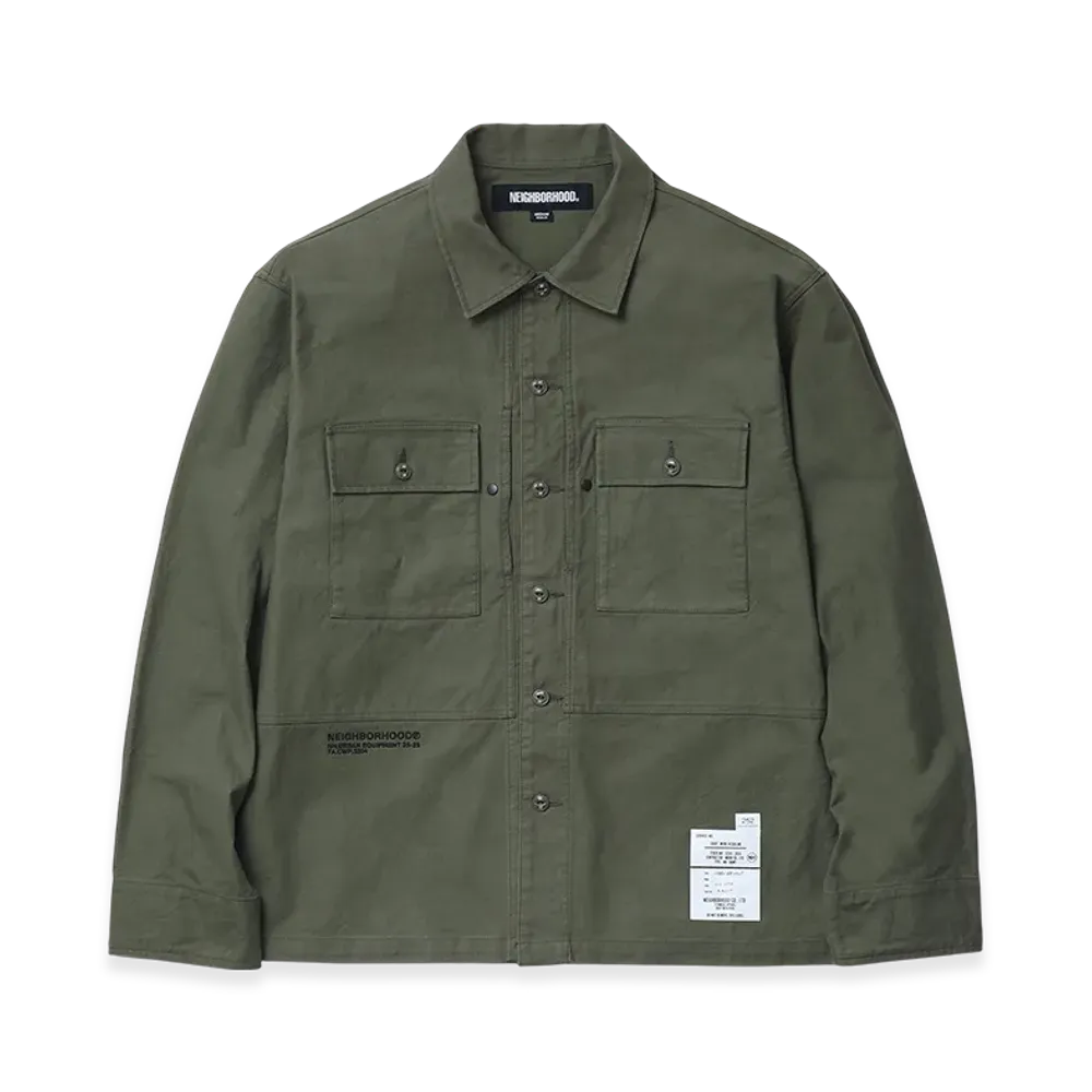 NEIGHBORHOOD Fatigue Shirt LS "Olive Drab"