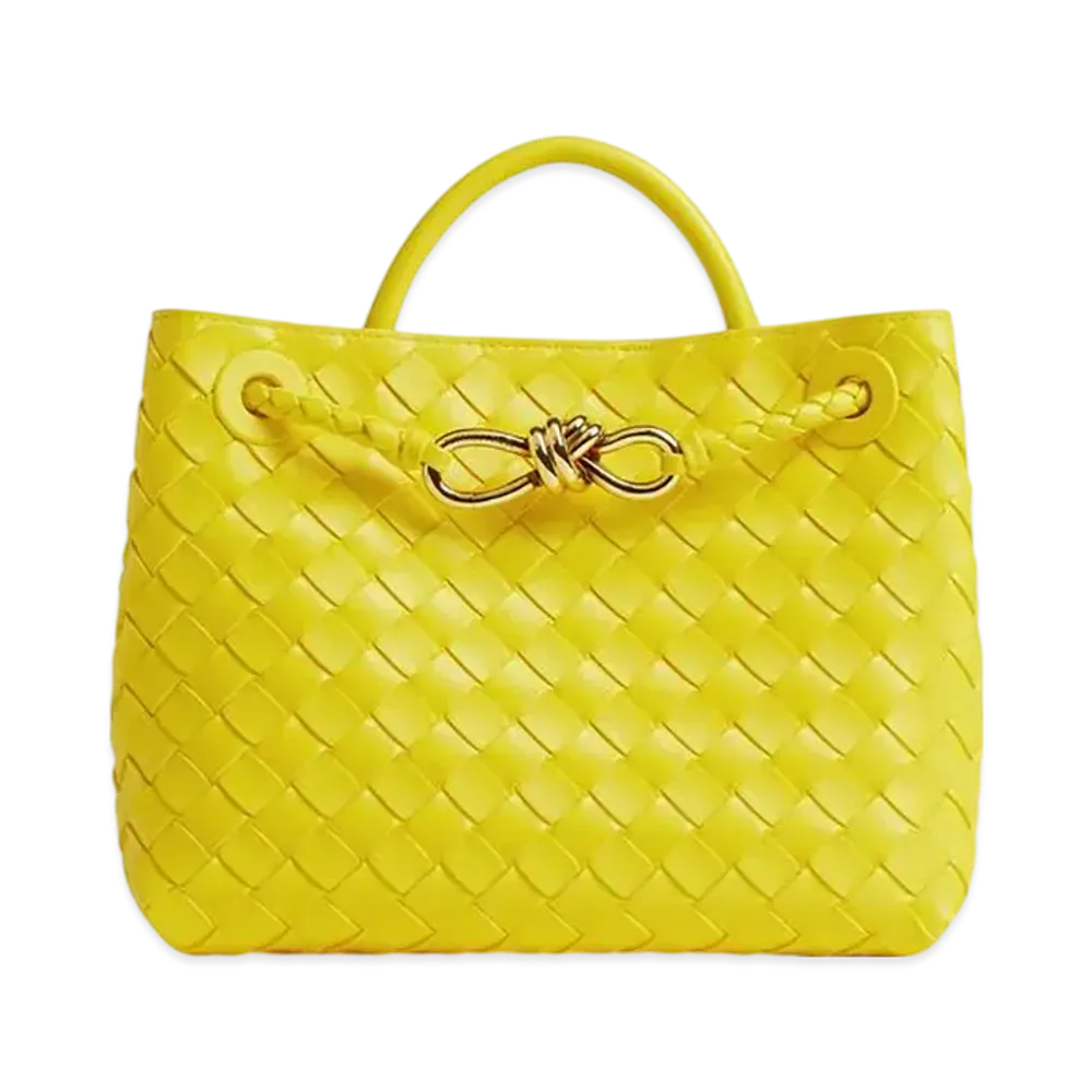 Bottega Veneta Small Andiamo "Sulfur"