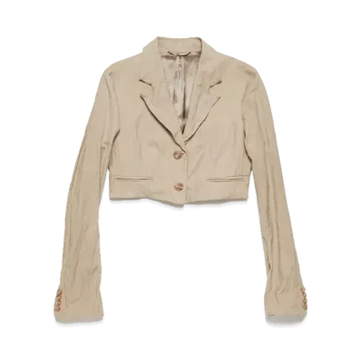 Acne Studios Regular Fit Suit Jacket "Cold Beige"