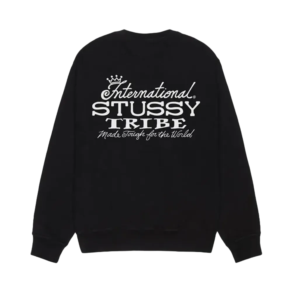 Stussy IST Crew Pigment Dyed "Black"