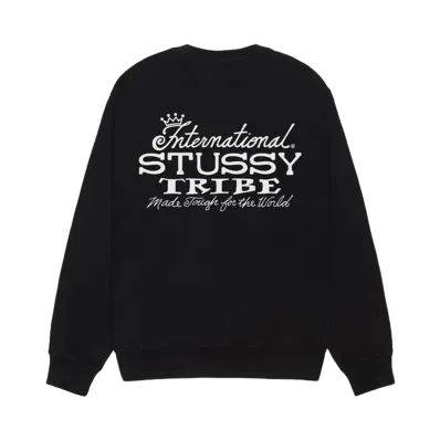 Stussy IST Crew Pigment Dyed "Black"