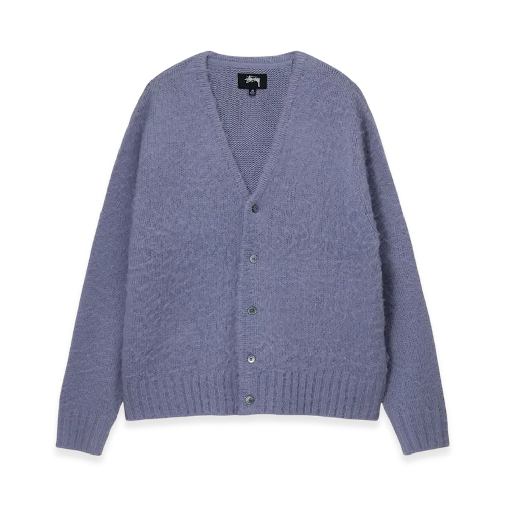 Stussy Brushed Cardigan "Lavender"