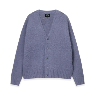 Stussy Brushed Cardigan "Lavender"