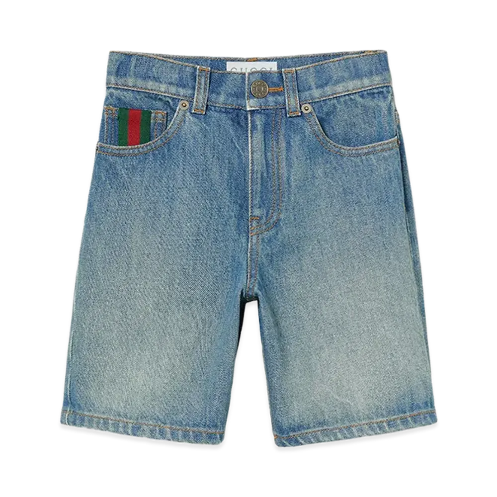 GUCCI Kids Shorts "Blue"
