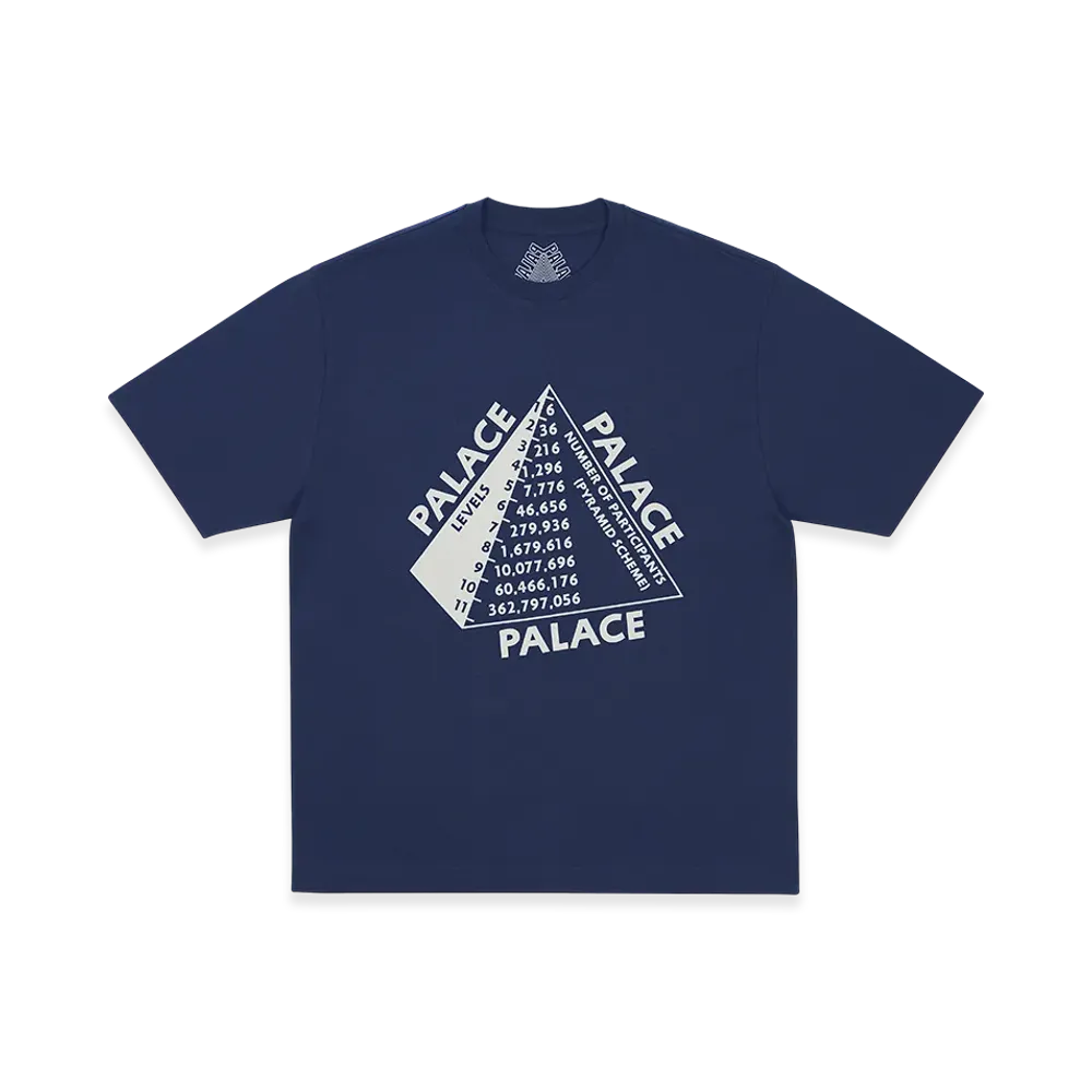 PALACE Scheme T-Shirt "Navy"