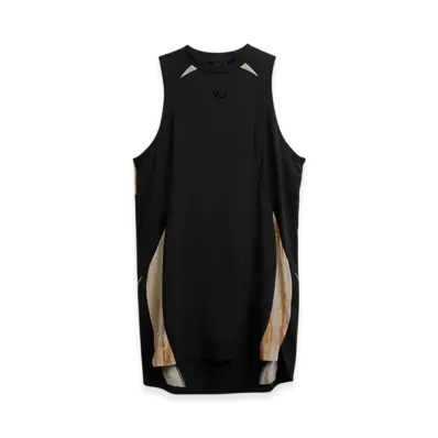 Y-3 Rust Dye Tank Dress "Black"