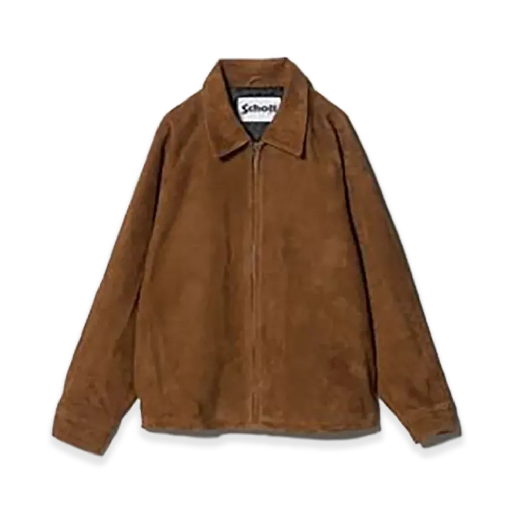 Schott x BEAUTY&YOUTH Suede Blouson "Beige"
