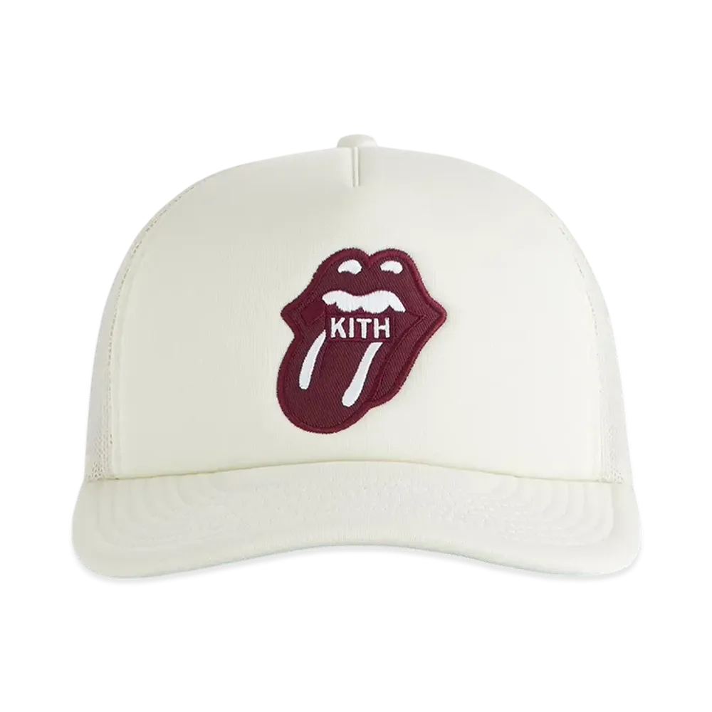 Kith x The Rolling Stones Nolan Trucker Hat "Muslin"
