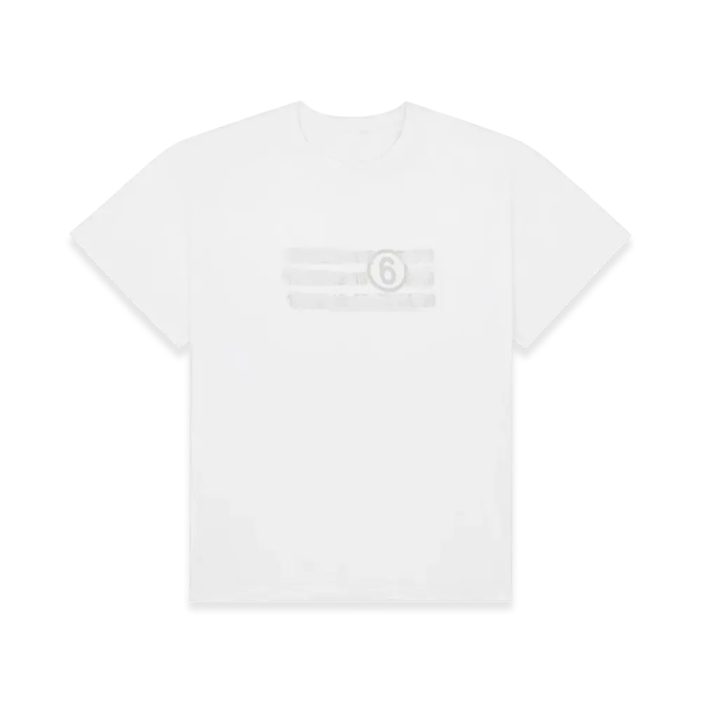 MM6 Maison Margiela Men's Numbered T-Shirts "White"