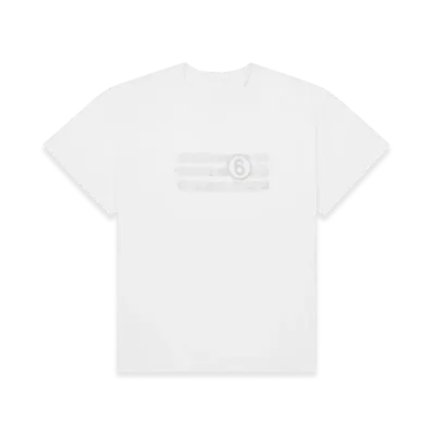 MM6 Maison Margiela Men's Numbered T-Shirts "White"