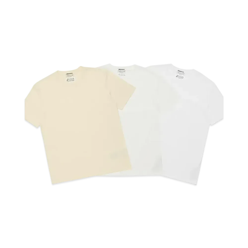 Maison Margiela Pack T-Shirts Set Of 3 "White"