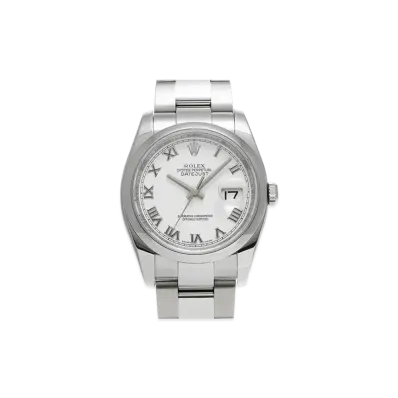 ROLEX Datejust 36 "White Roman/Stainless Steel"
