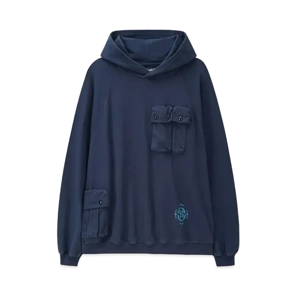 SUPPLIER Cargo Pocket Hoodie "Navy"
