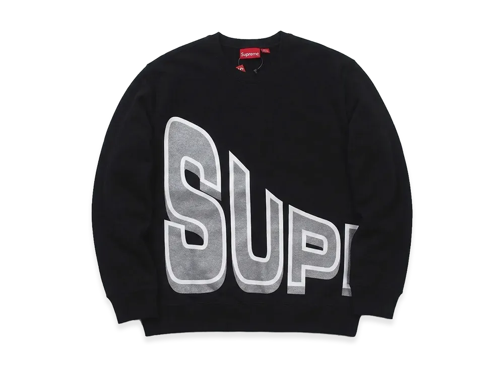 Supreme Side Arc Crewneck (18SS) "Black"
