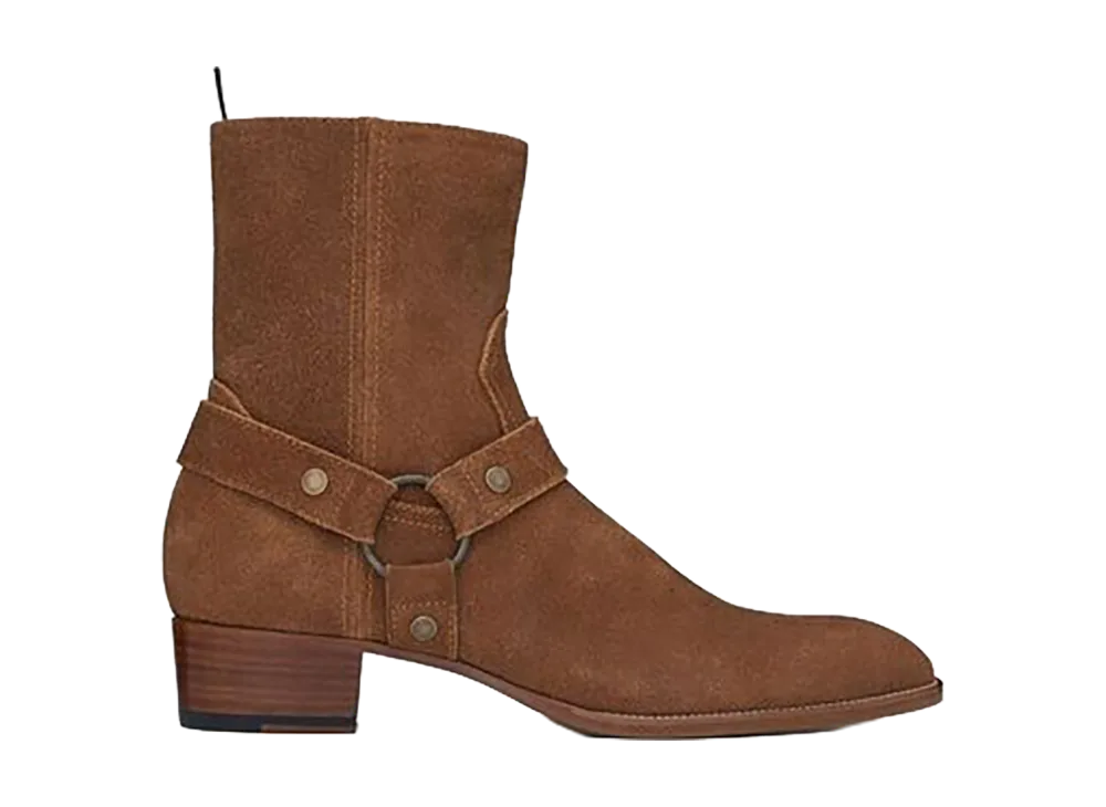 Saint Laurent Harness Boot "Nut"