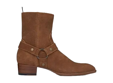 Saint Laurent Harness Boot "Nut"