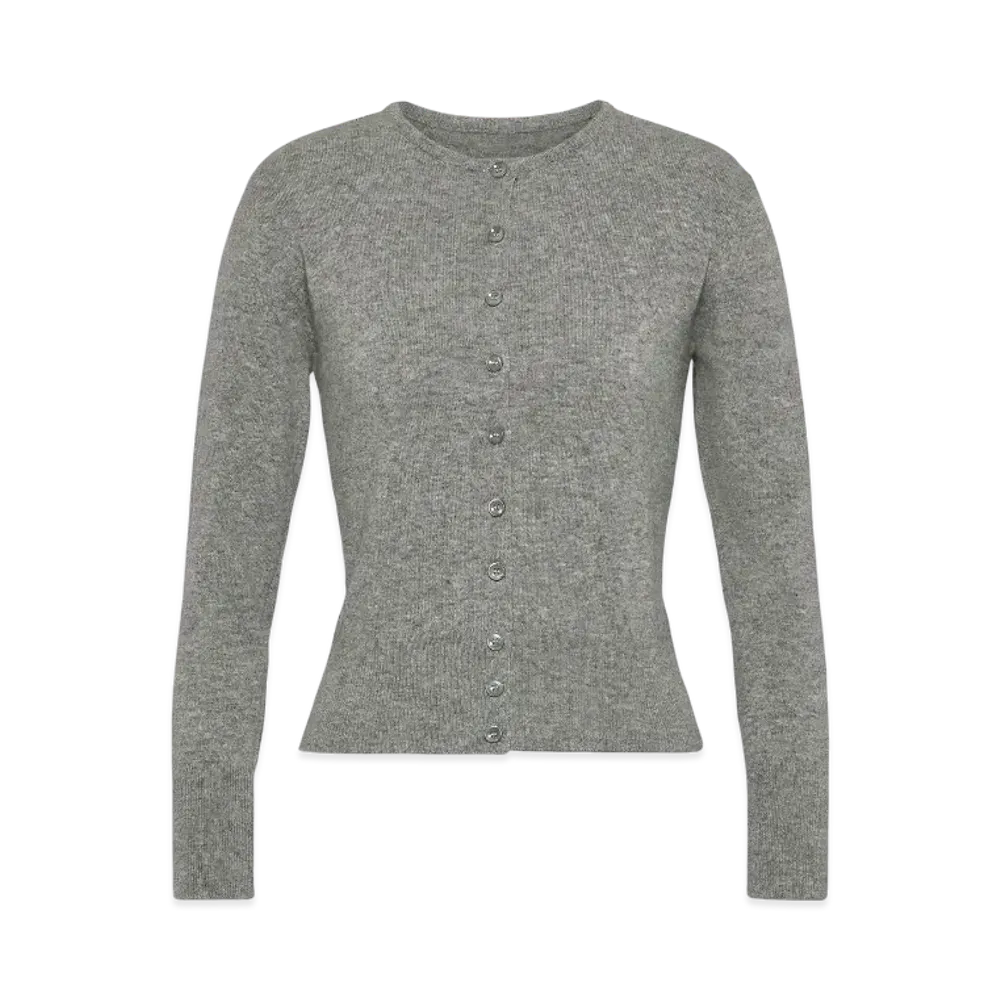 Maison Margiela Women's Wool Cardigan "Gray"