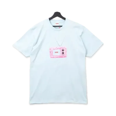 Supreme TV Tee "Light Purple"