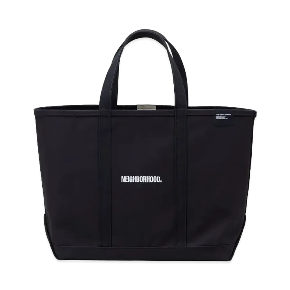 NEIGHBORHOOD NH x L.L.Bean . Black Tote-L "Black"