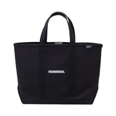 NEIGHBORHOOD NH x L.L.Bean . Black Tote-L "Black"