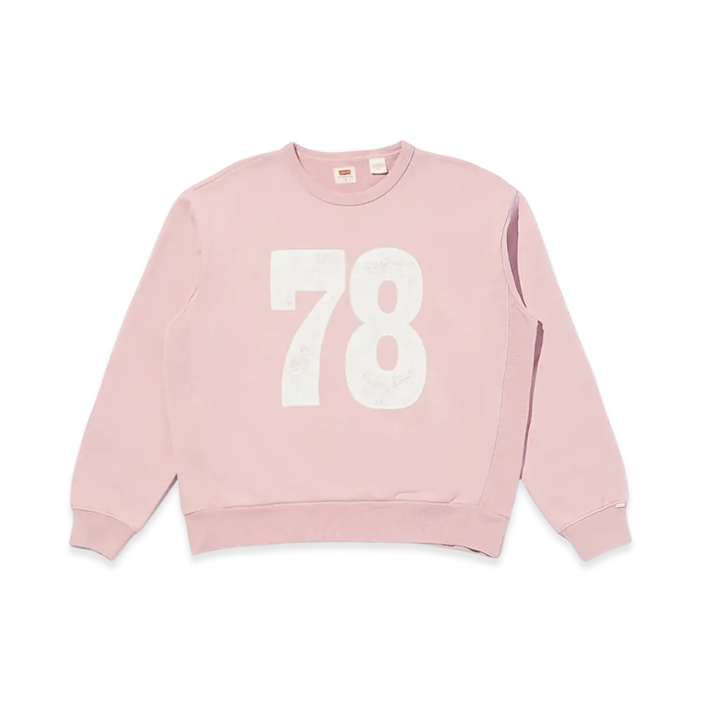 Levi's Graphic Crew Neck Sweatshirt "Pink"