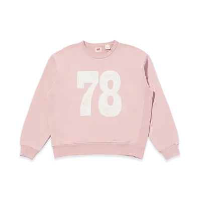 Levi's Graphic Crew Neck Sweatshirt "Pink"