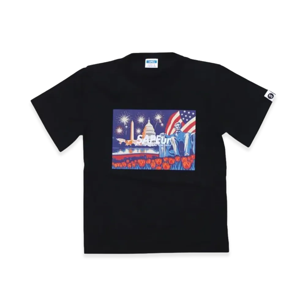 SAPEur Kids Independence Day Graphic Tee S/S Tee "Black"