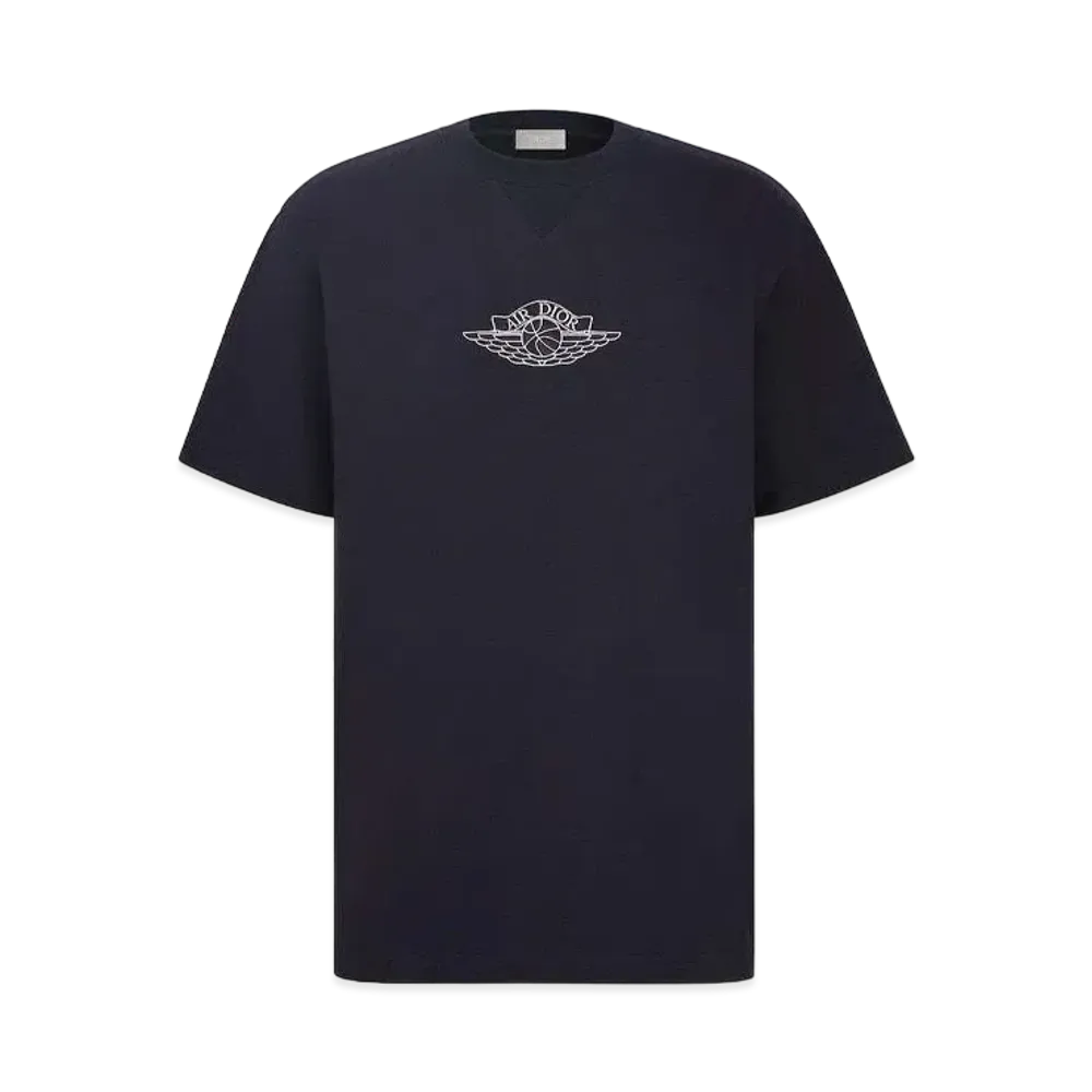 Dior x Air Jordan Wings T-Shirt "Navy"