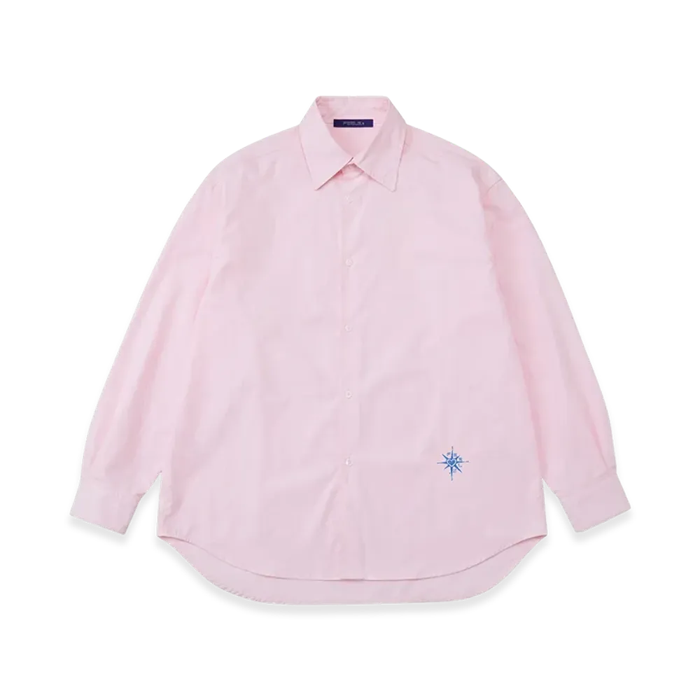FEELS. Pure Cotton Shirt "Light Pink"