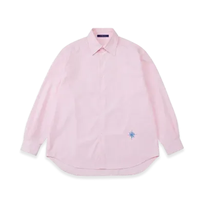 FEELS. Pure Cotton Shirt "Light Pink"