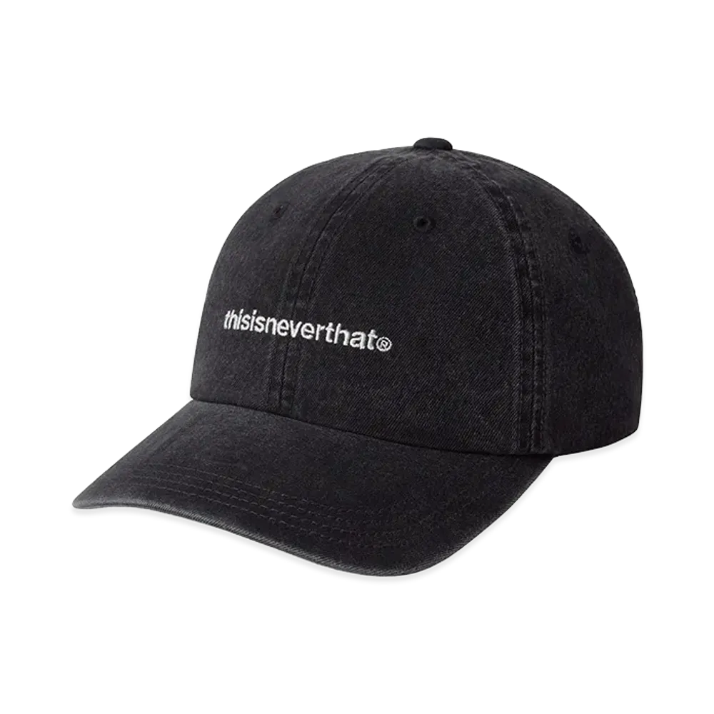 thisisneverthat Denim T-Logo Cap "Black"