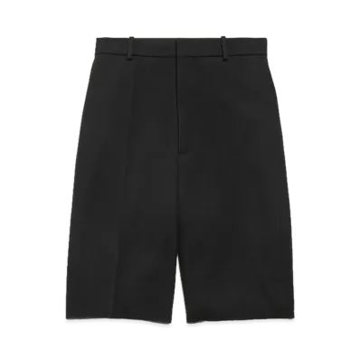 BALENCIAGA Women's Tailored Bermuda "Black"