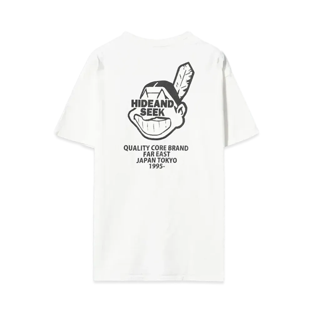 Hide and Seek Indian S/S Tee "WHITE"