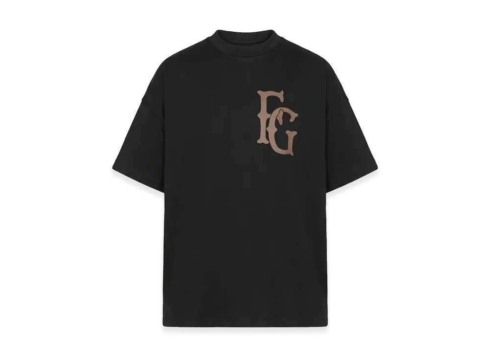 FEAR OF GOD '43' Cotton Rayon Tee "Black"