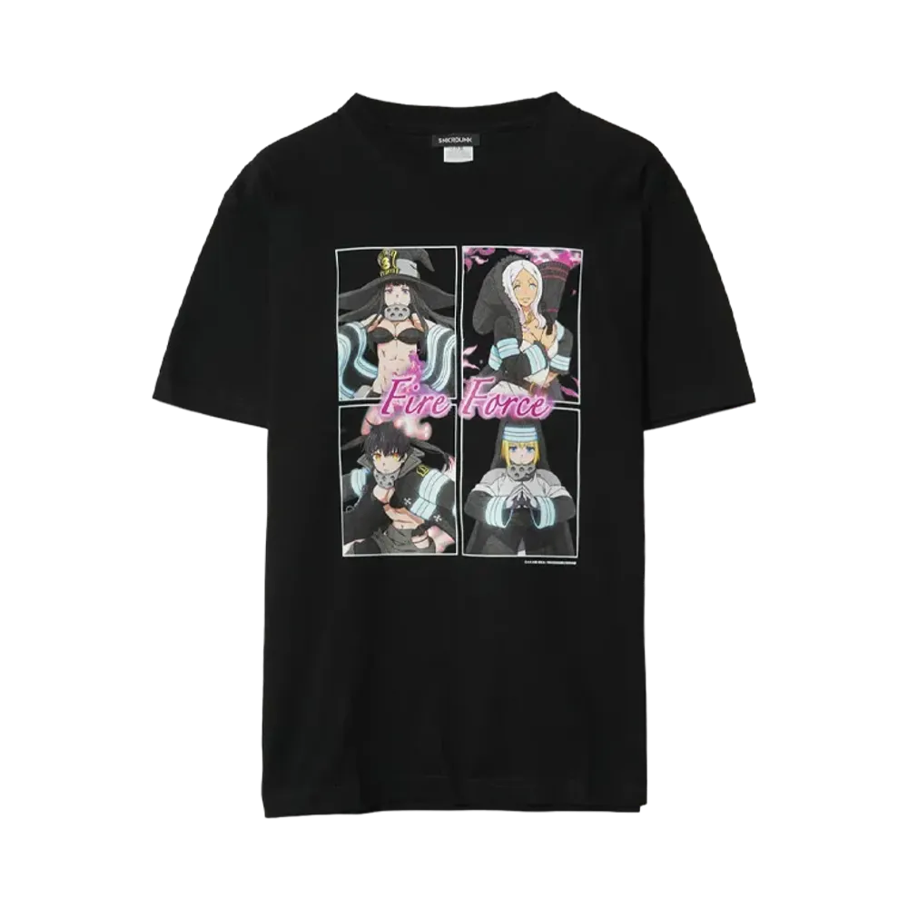炎炎ノ消防隊 x SNKRDUNK \ ALLSTAR Tシャツ XL 炎炎ノ消防隊 x SNKRDUNK  ALLSTAR TEE 
