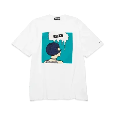 GOD SELECTION XXX x BE MY GUEST T-SHIRT GX-S21-BMGST-02 "White"