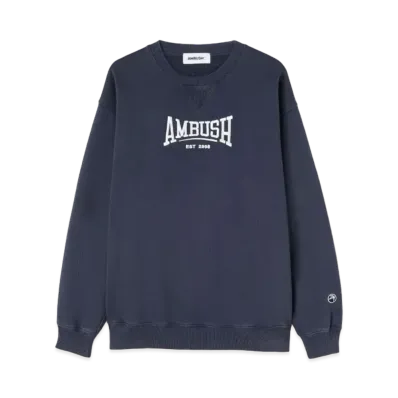 AMBUSH Graphic Crewneck "Navy"