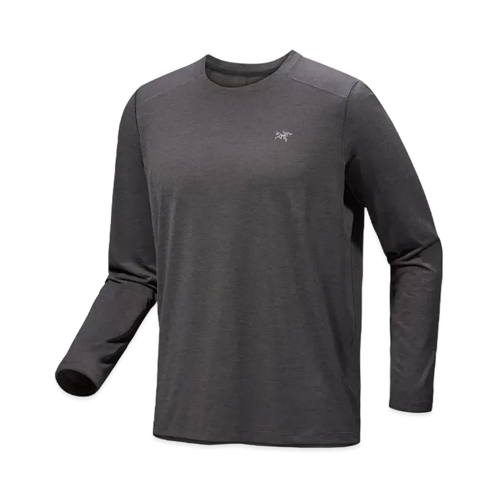 ARC'TERYX Cormac Crew Long Sleeve Men's "Black Hether"