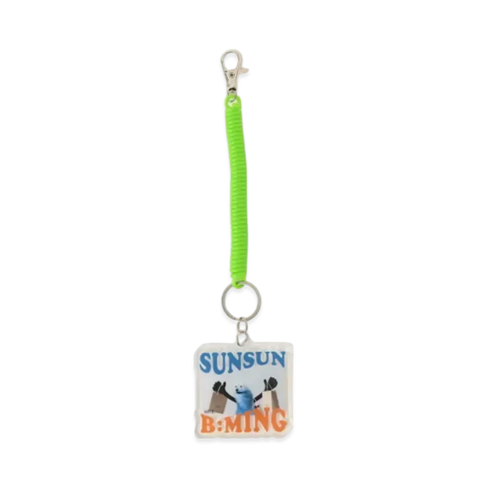 B:MING by BEAMS x PUPPET SUNSUN / Photo Key Chain "Shopping"