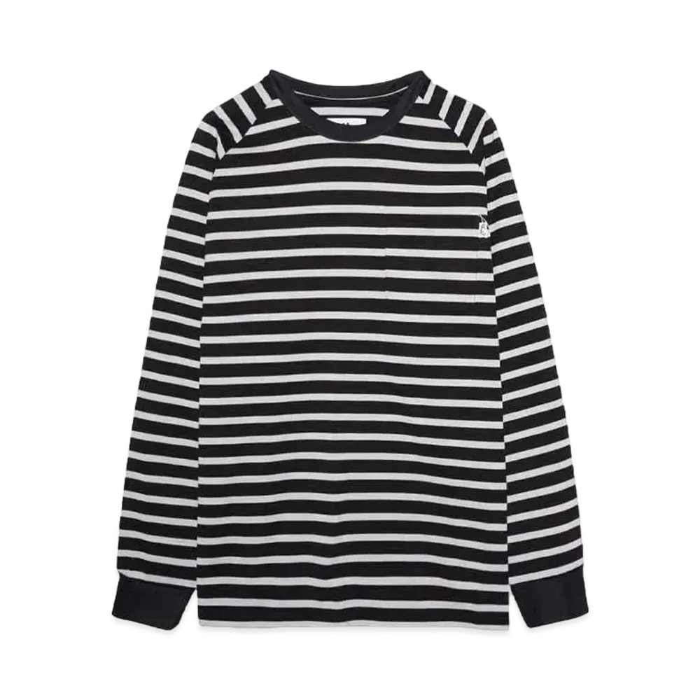 CMF OUTDOOR GARMENT BORDER TEE L/S "BLACK"