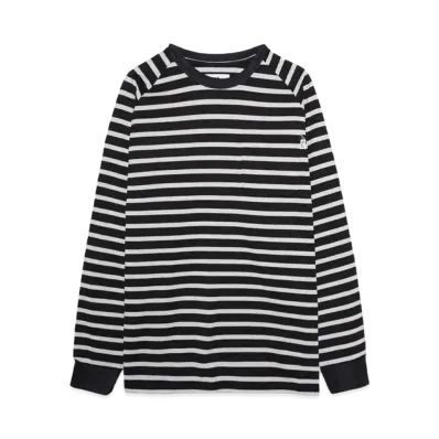 CMF OUTDOOR GARMENT BORDER TEE L/S "BLACK"