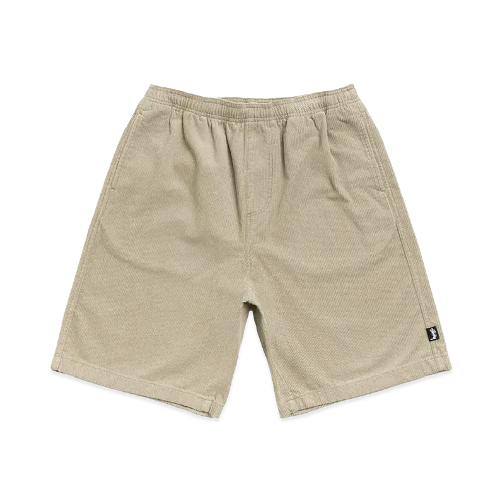 Stussy Baggy Twill Cord Beach Short "Khaki"