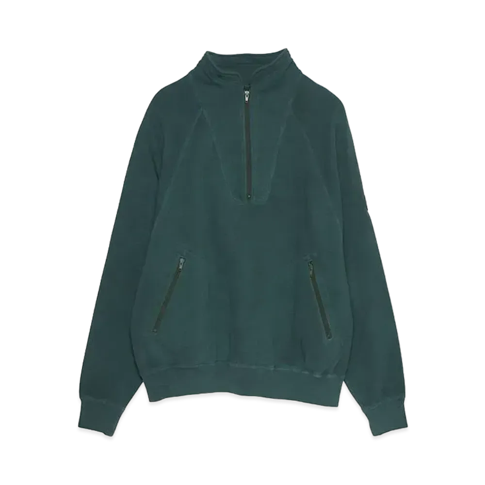 Cav Empt (C.E) HALF ZIP SWEAT "Green"